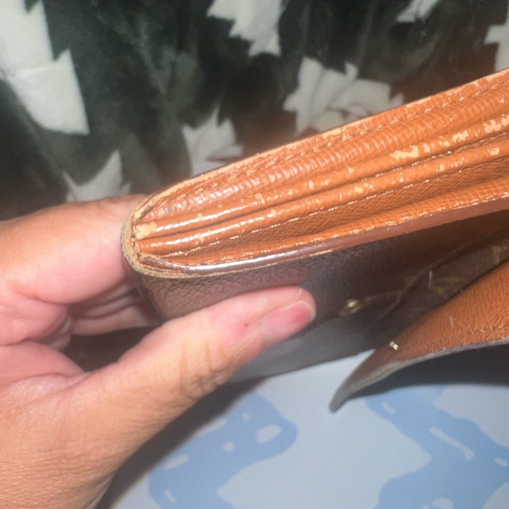 Louis Vuitton Brown Tan Wallet